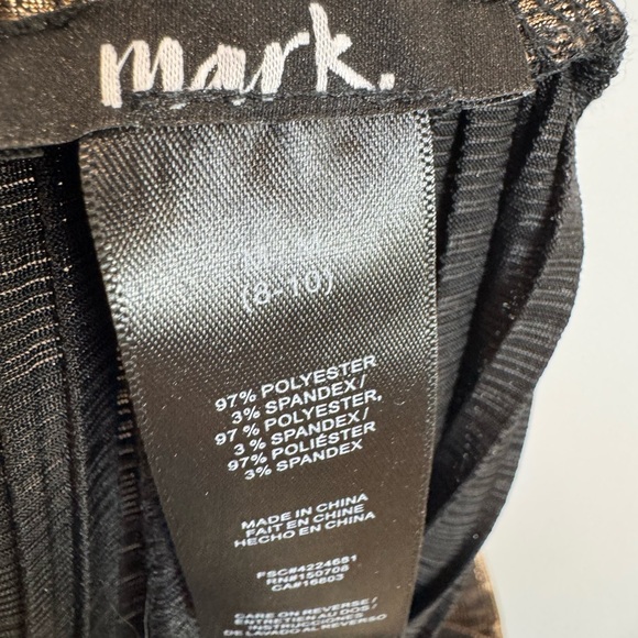 mark. Metallic Wide Leg Pants - Picture 2 of 5